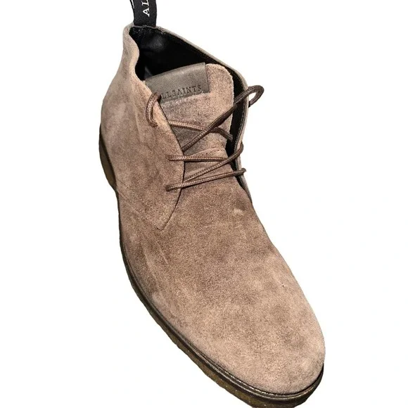 ALLSAINTS Luke Suede Boots Lace Up  Men's US Size 9, Euro Size 42 - Picture 3 of 7